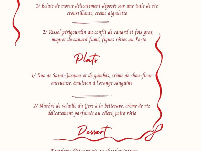 La Closerie Beige Rouge Minimaliste Saint-Valentin Menu.jpg
